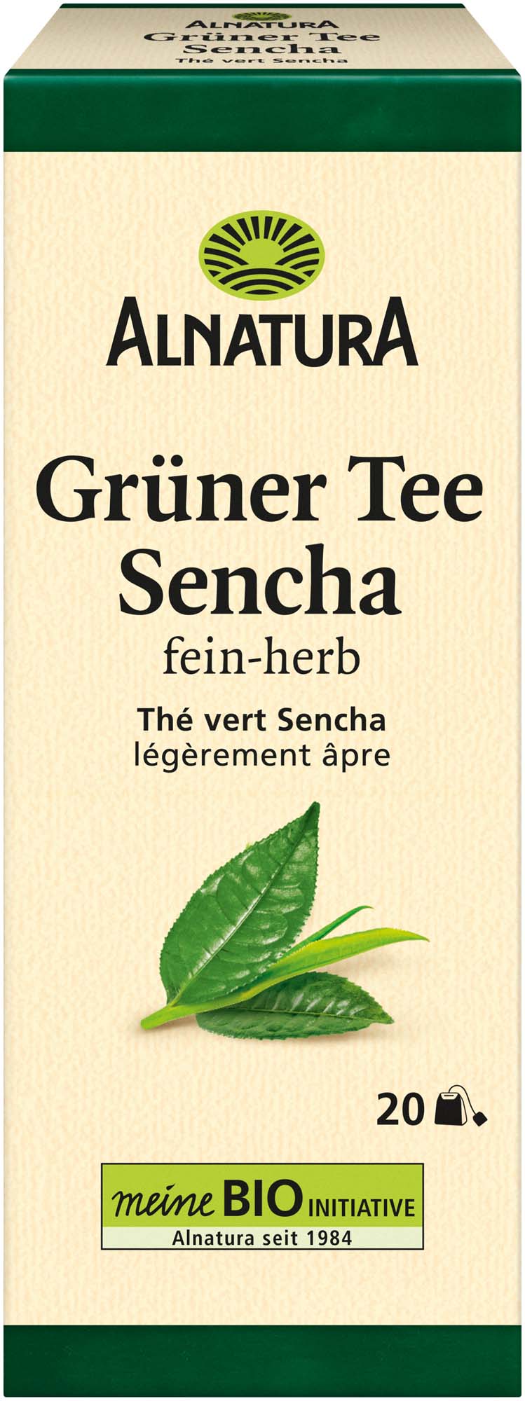 Alnatura Bio Grüner Tee Sencha 20St 30g