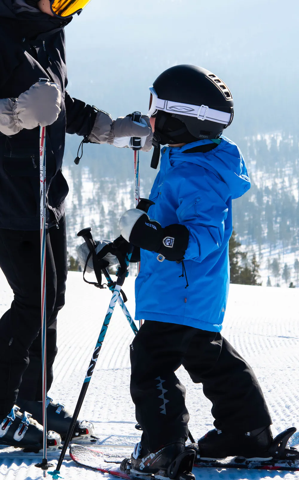 Hestra Army Leather Heli Ski Jr. UNISEX – Bild 2