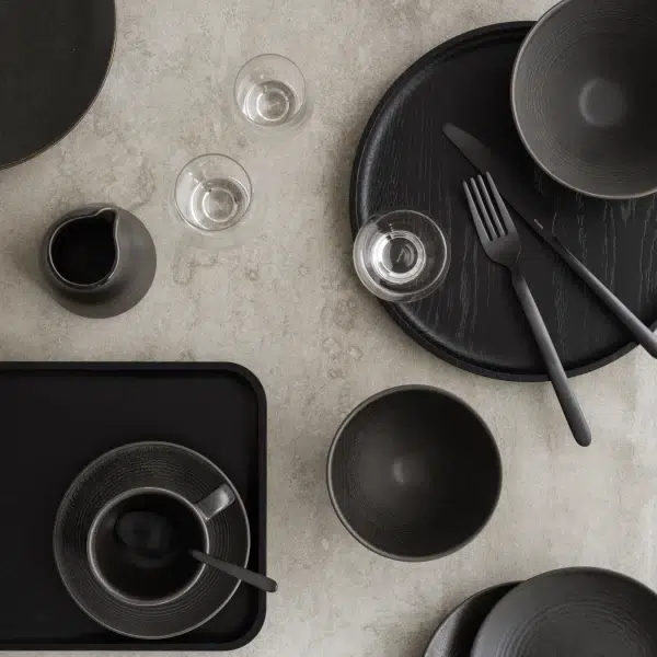 Blomus Serviertablett “Oku” Schwarz M – Bild 2