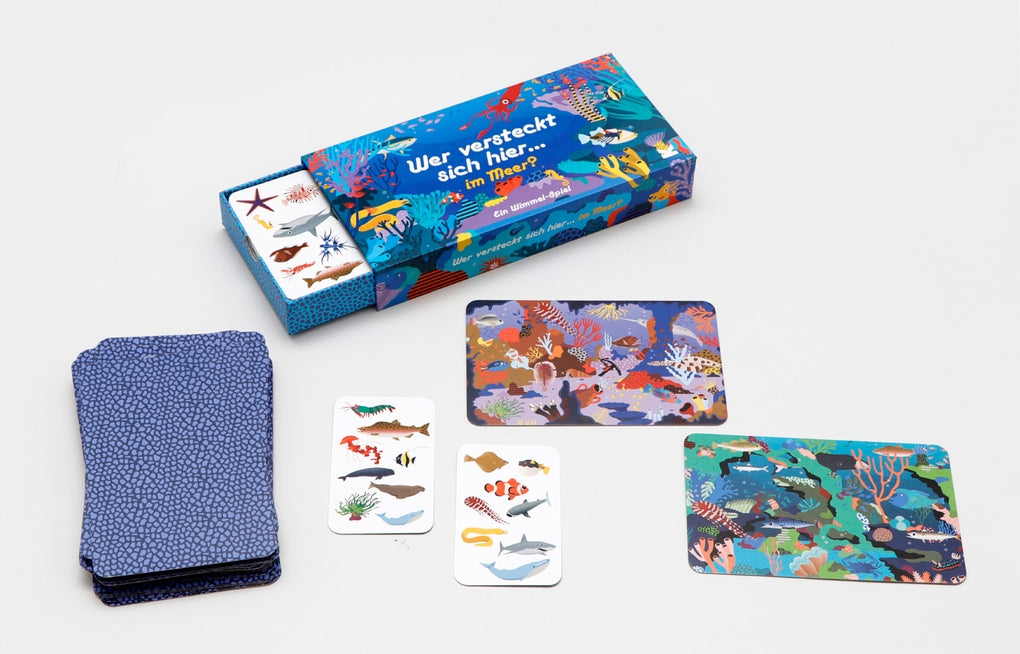 Wimmel-Spiel Wer versteckt sich hier im Meer? von Laurence King Verlag – Bild 4