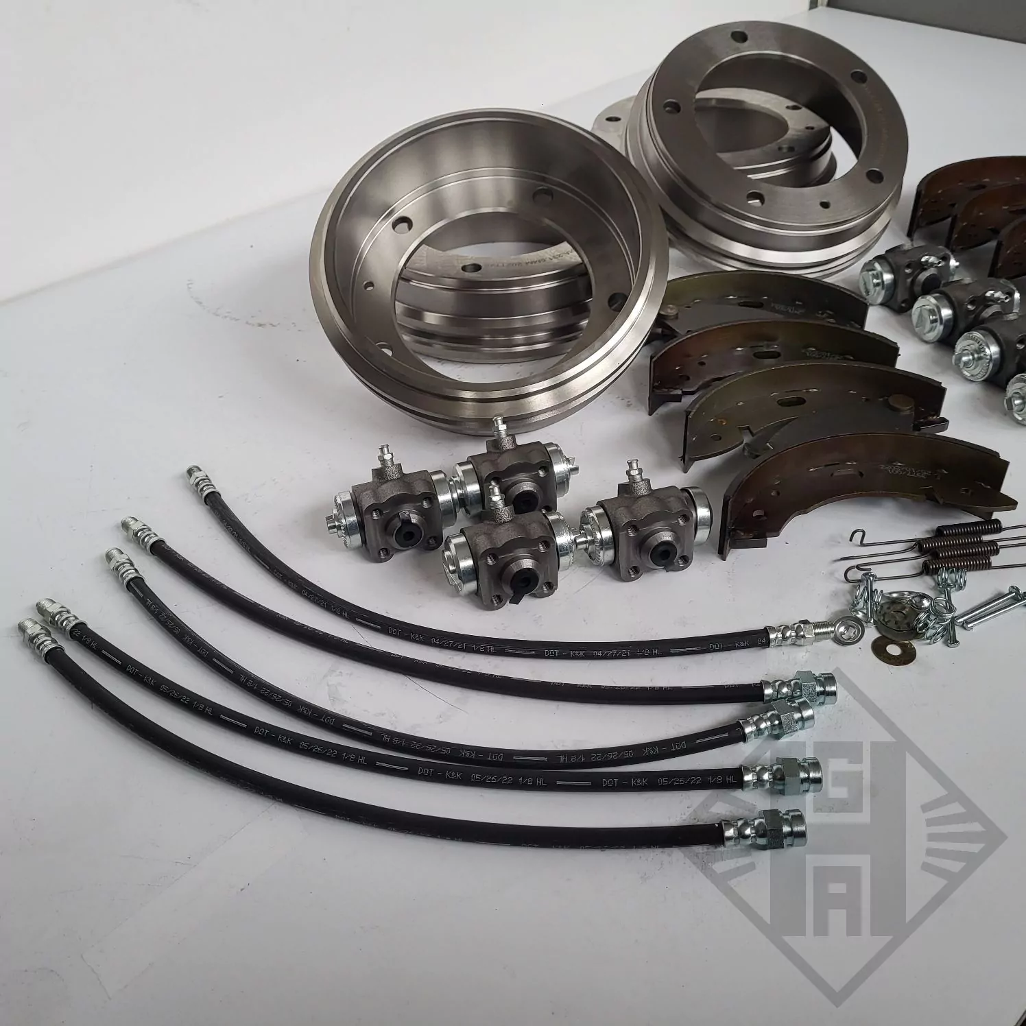 Bremsensatz kplt. Vorderachse Hinterachse Multicar M25 – Bild 2