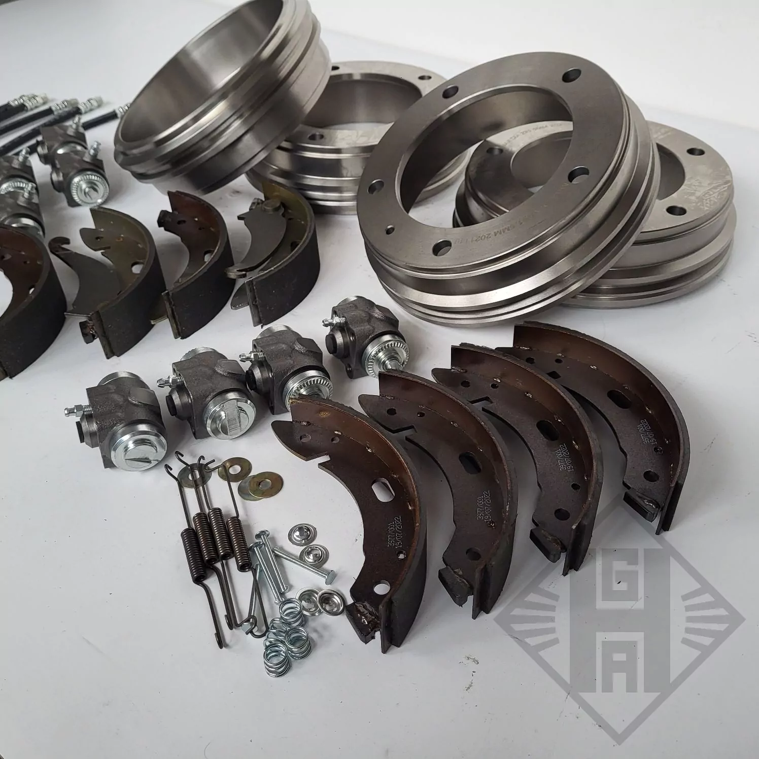 Bremsensatz kplt. Vorderachse Hinterachse Multicar M25 – Bild 3