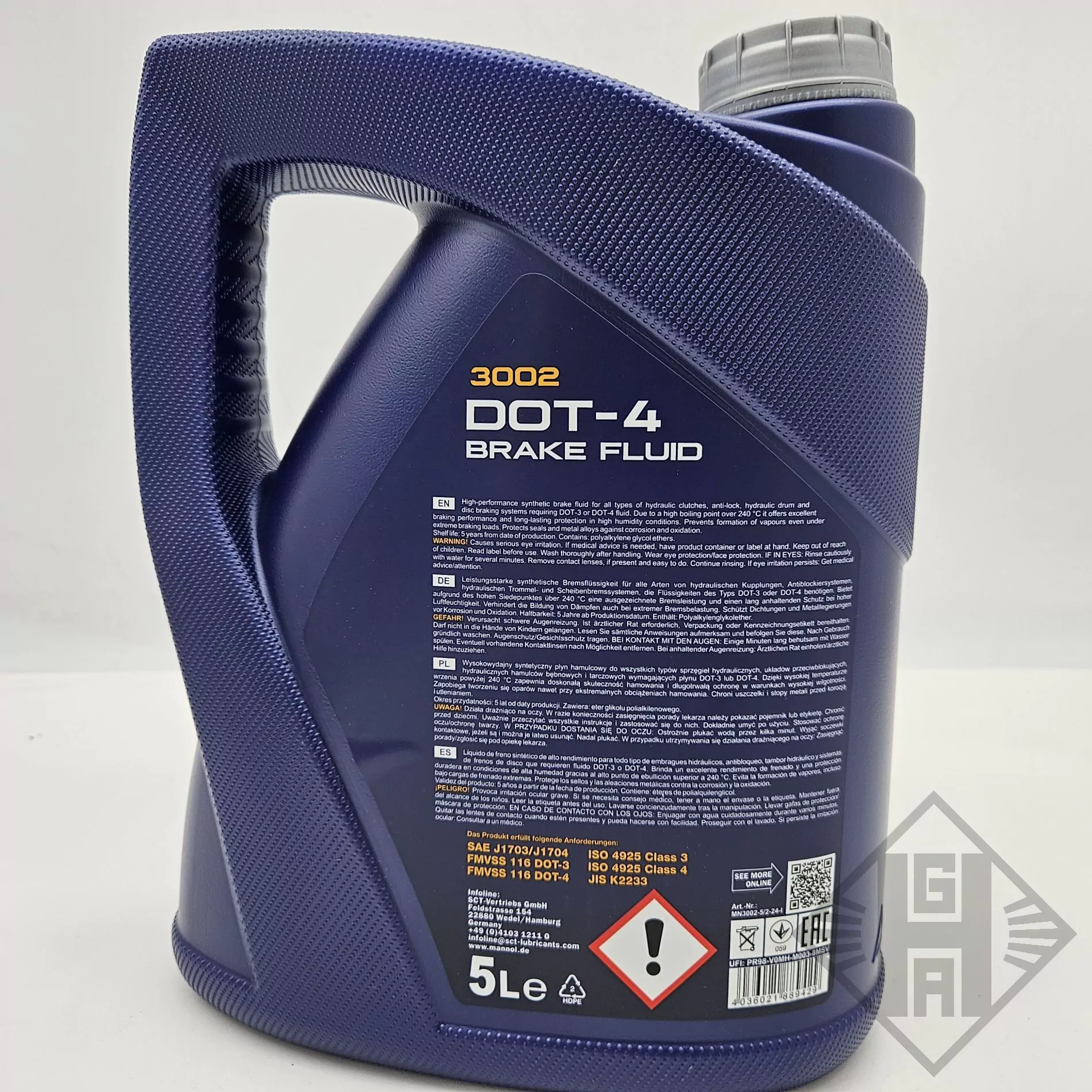 Bremsflüssigkeit DOT4 5 Liter – Bild 2