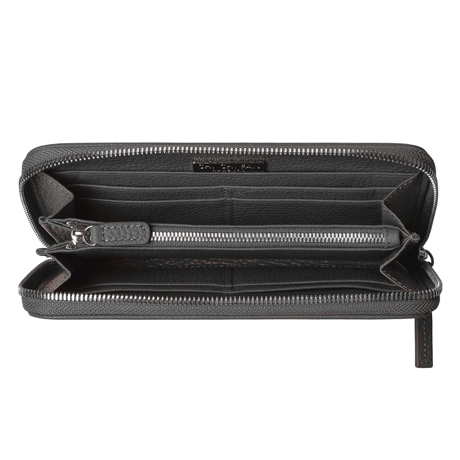 Chi Chi Fan Portemonnaie “Classic” Dunkelgrau – Bild 3