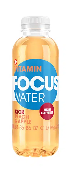 Focus Water Kick Pfirsich & Apfel – 24 x 50 cl PET