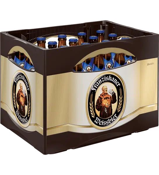 Franziskaner Hefe-Weissbier Alkoholfrei – 20 x 50 cl MW – Bild 2