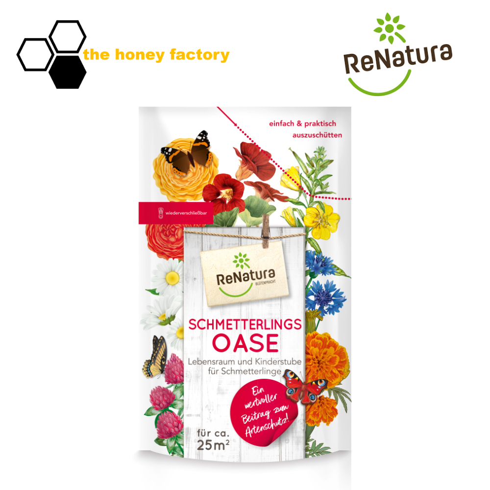 SCHMETTERLINGSOASE Saatgut – Lebensraum für Schmetterlinge – 275G