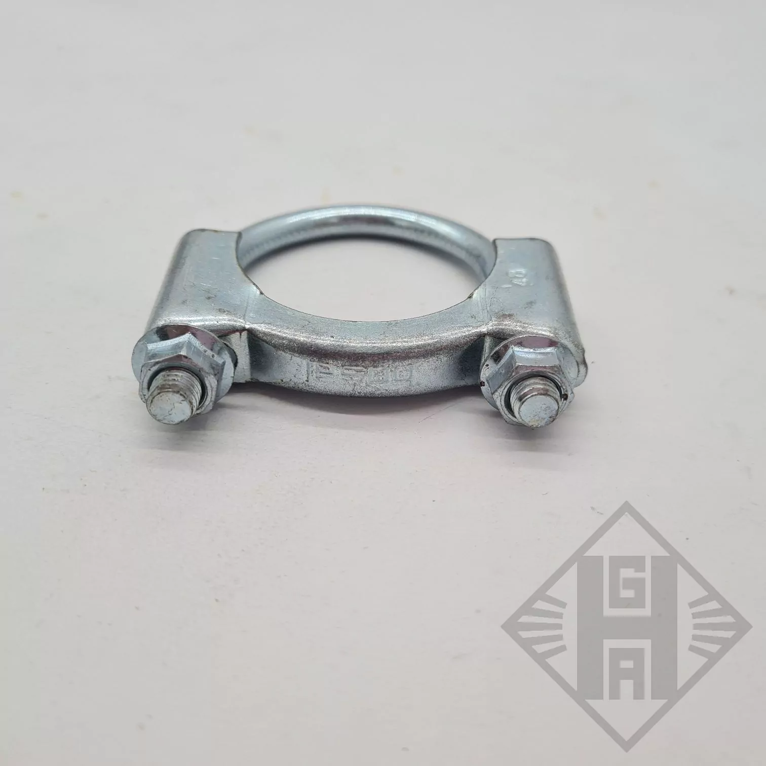 Gewindebügel Auspuff 54mm – Bild 2