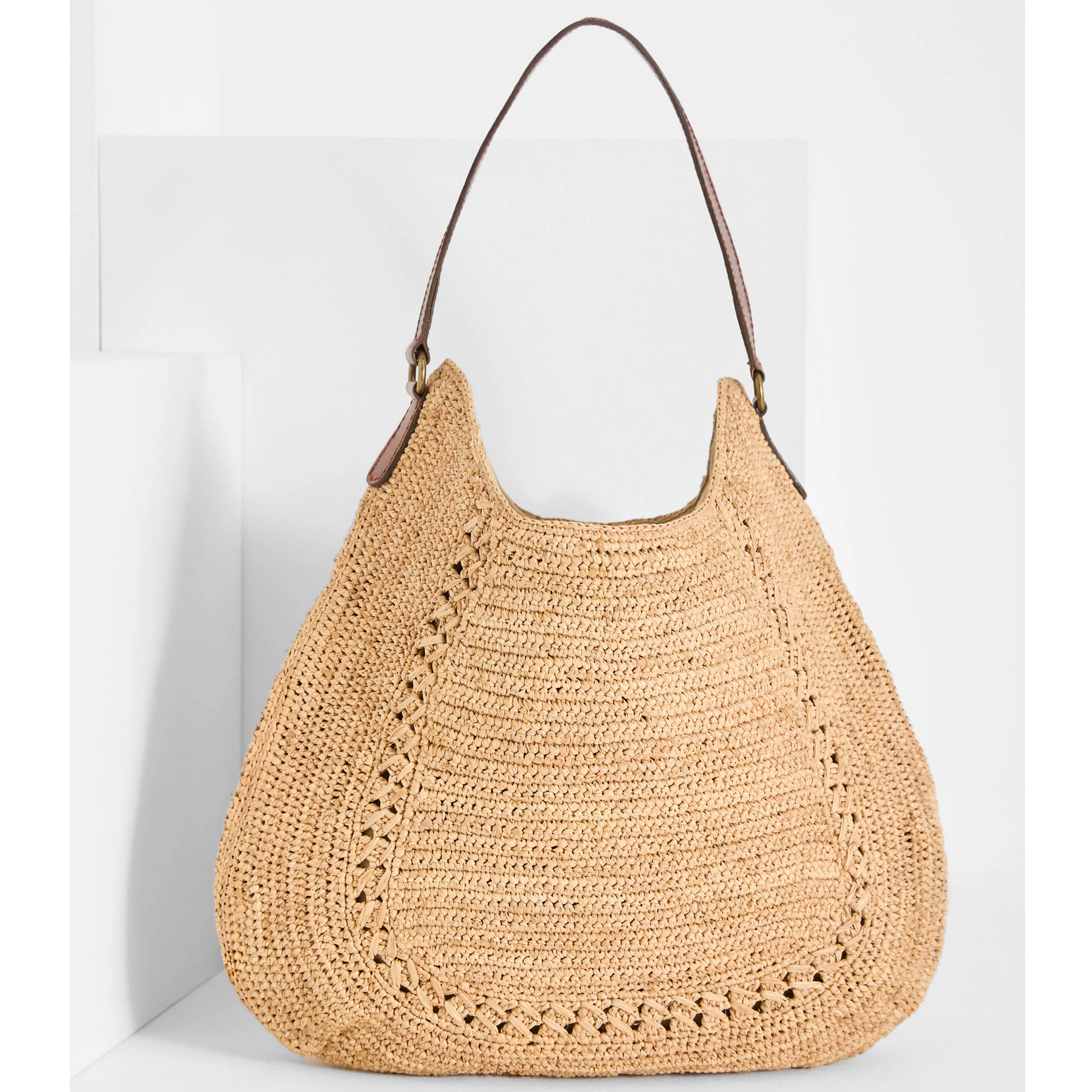 IBELIV Raffia Tasche “Meva” Tea