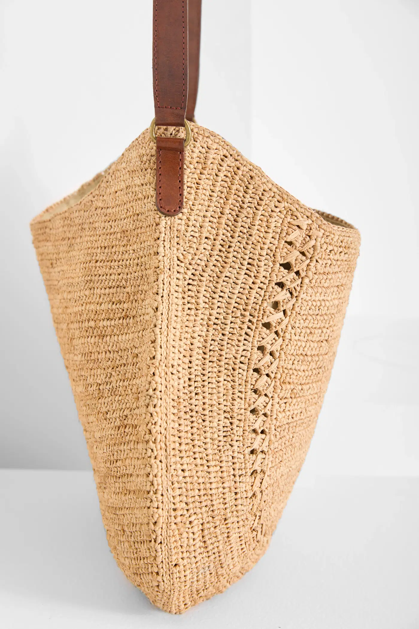 IBELIV Raffia Tasche “Meva” Tea – Bild 6