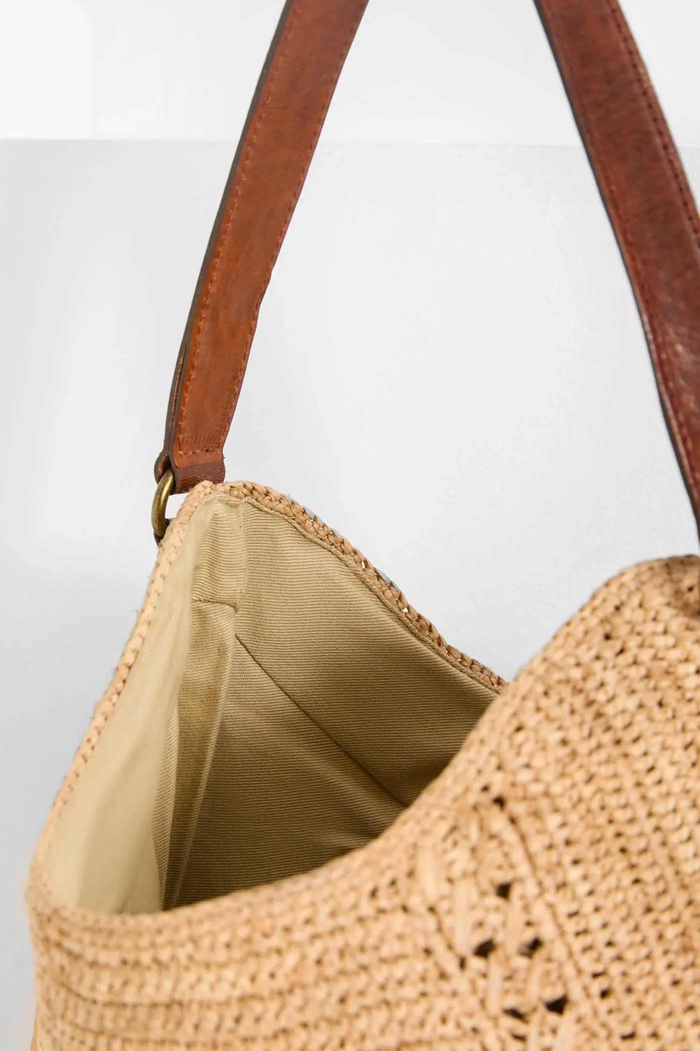 IBELIV Raffia Tasche “Meva” Tea – Bild 7
