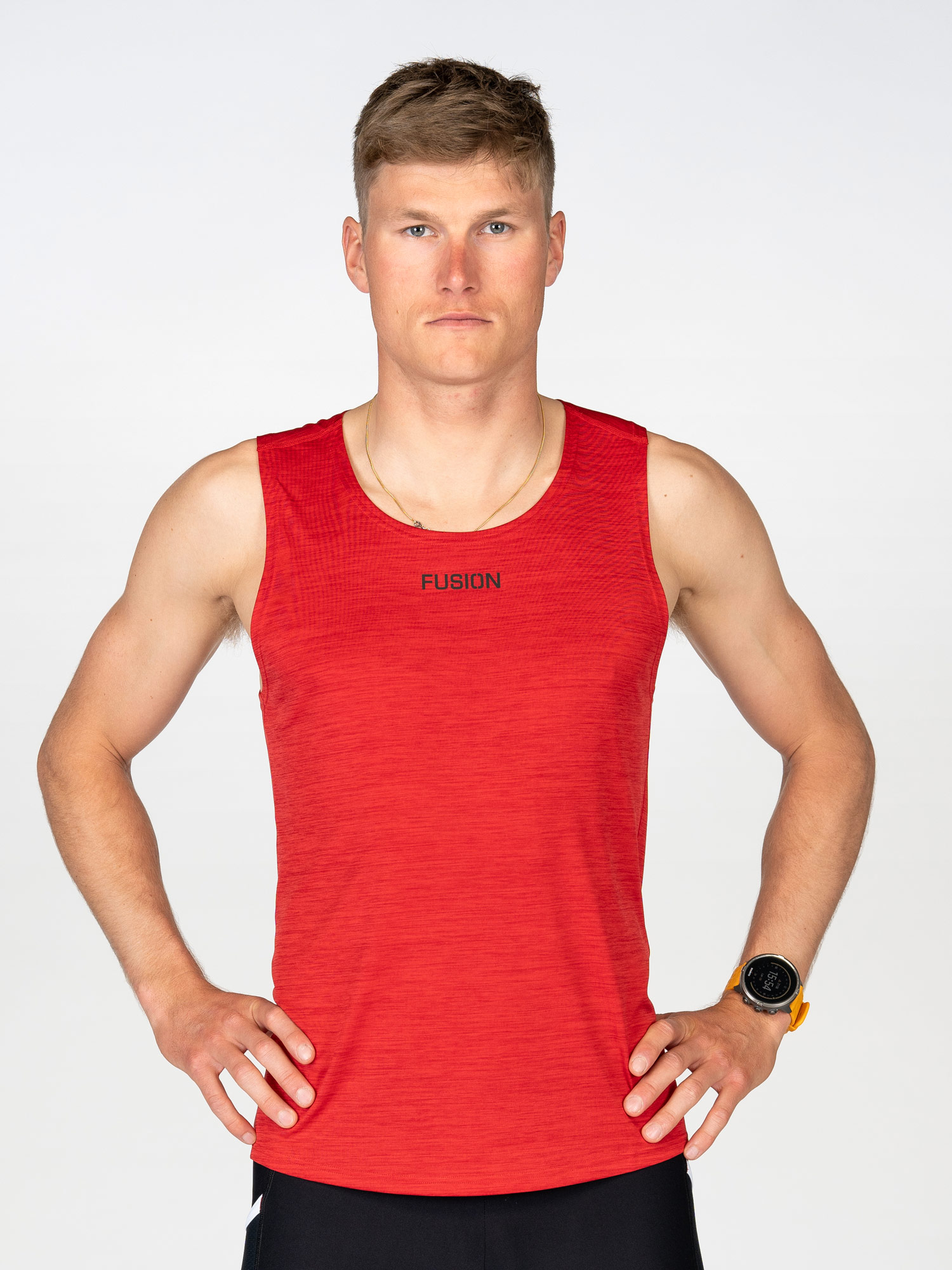 FUSION Mens C3 Singlet – Laufshirt Männer – Bild 8