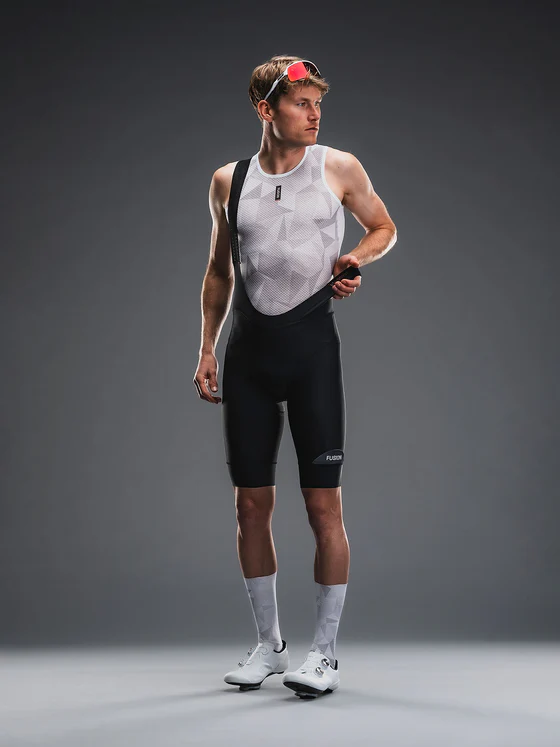 Fusion Mens Tempo! Bib Shorts – Fahrradshorts Herren