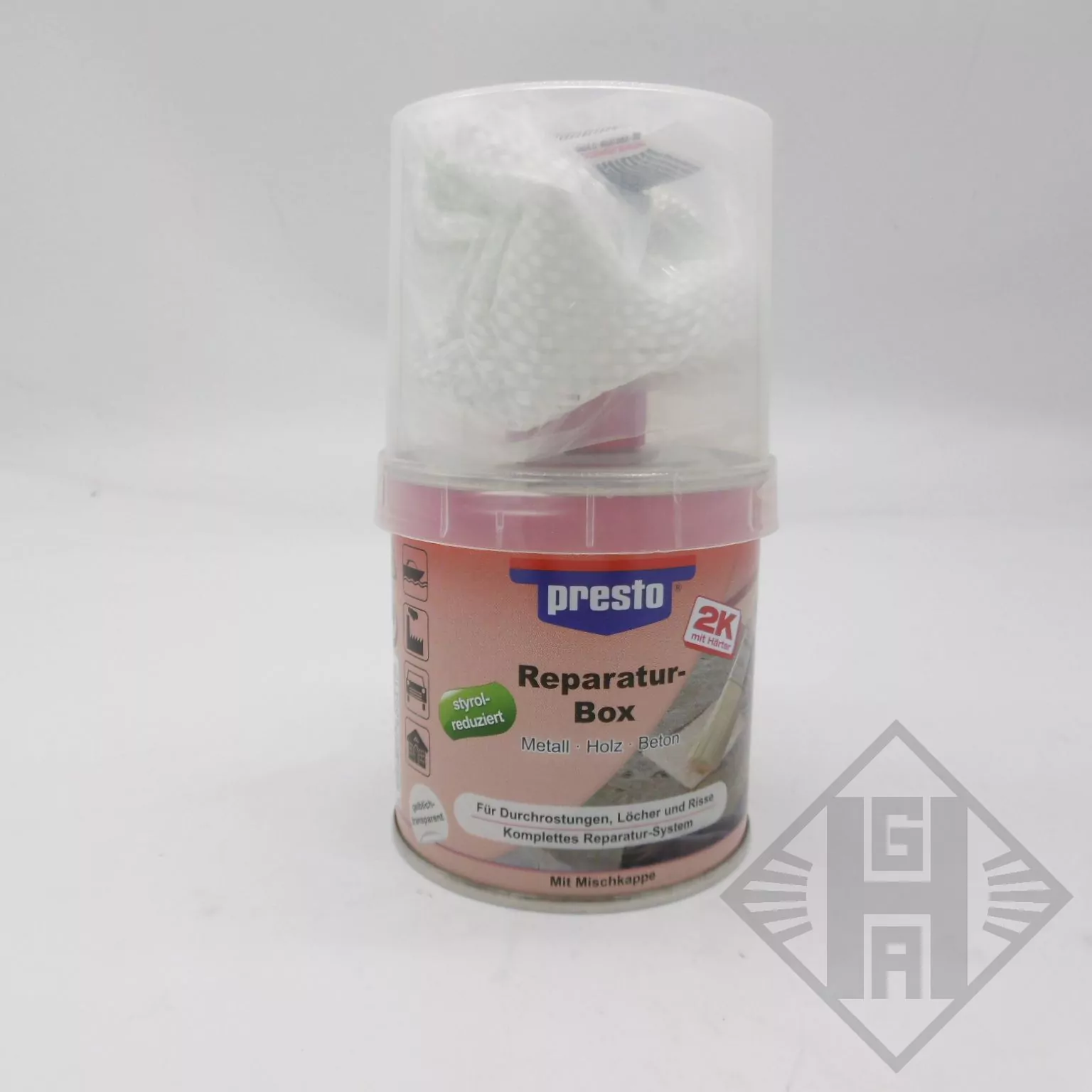 Reparaturbox mit Härter 250g – Bild 3