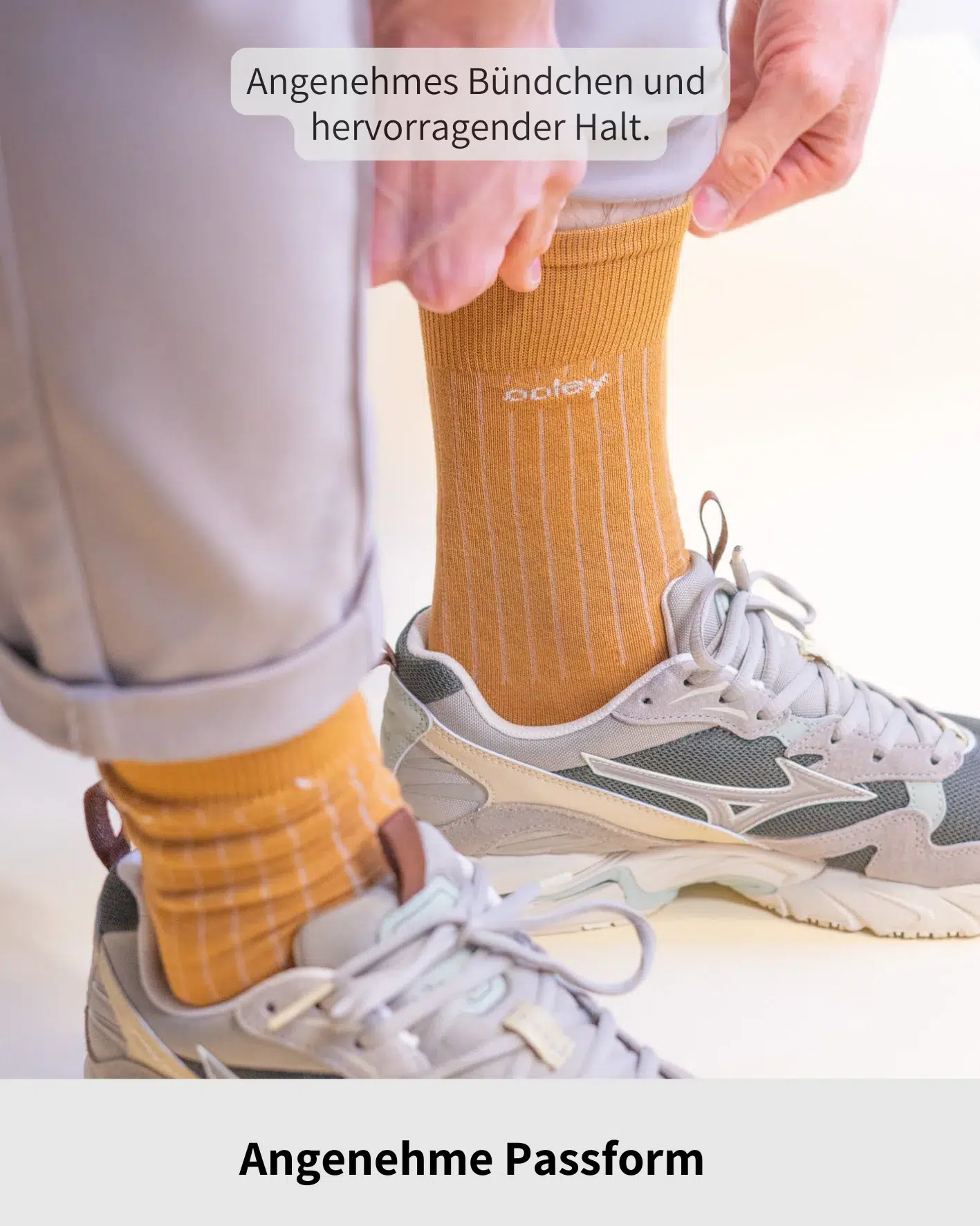 Ooley Socken Herren “The Week Gold” – Bild 3