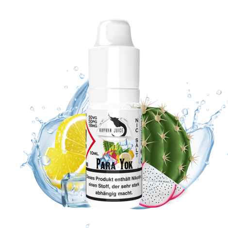 Tropische Fruchtmischung Hayvan Juice E-Liquid – Para Yok – 10 ml Nikotinsalz Fortschrittlich