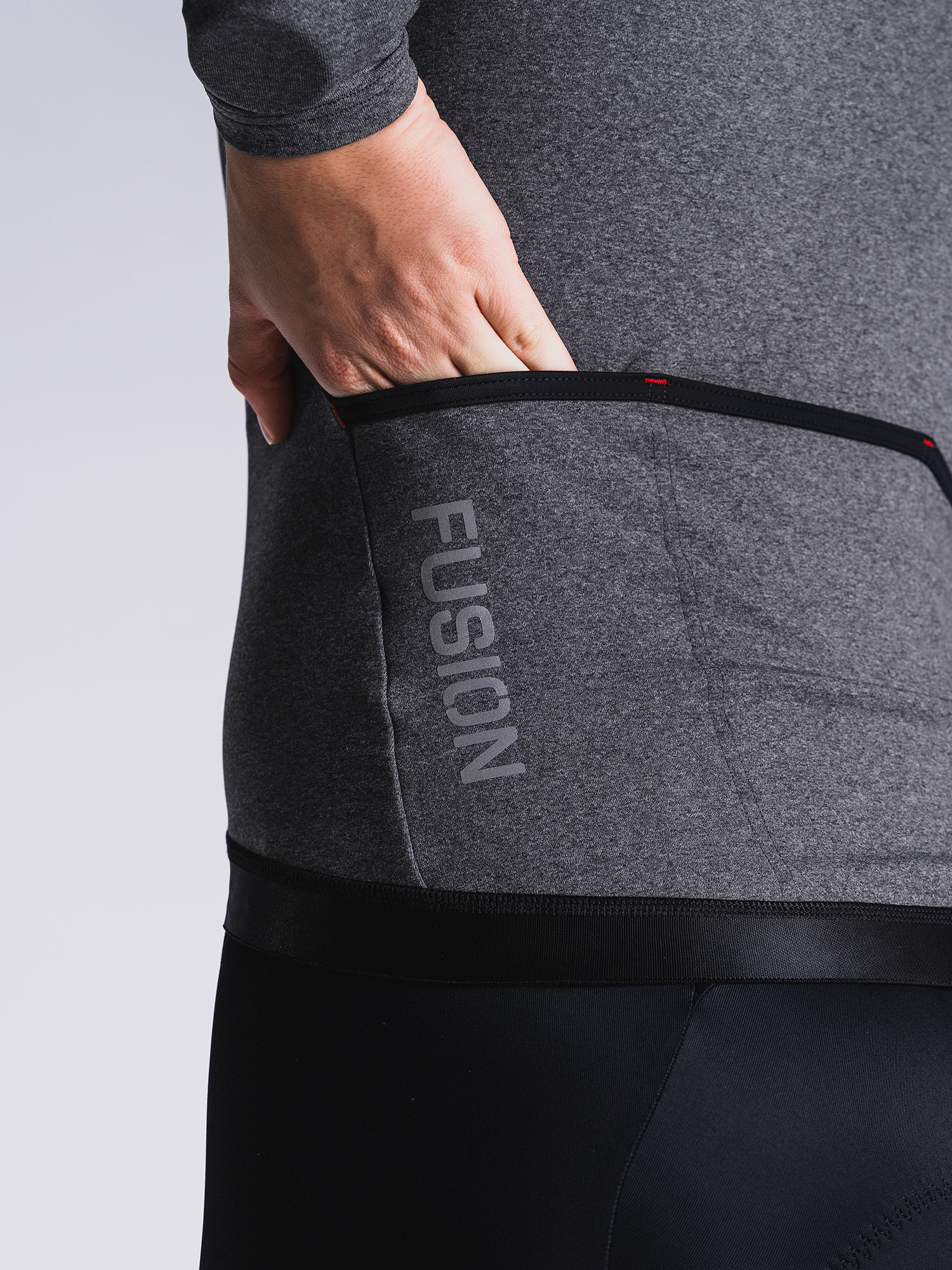 Fusion Womens Light LS Cycling Jersey – Fahrradshirt Damen – Bild 5