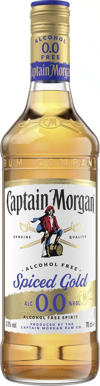 Captain Morgan Rum Original Spiced Gold 0.0% Vol. Alkoholfrei 6 x 70 cl Jamaica
