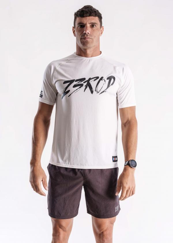 Z3R0D DUOTECH T-SHIRT Man – Armada White – Bild 2