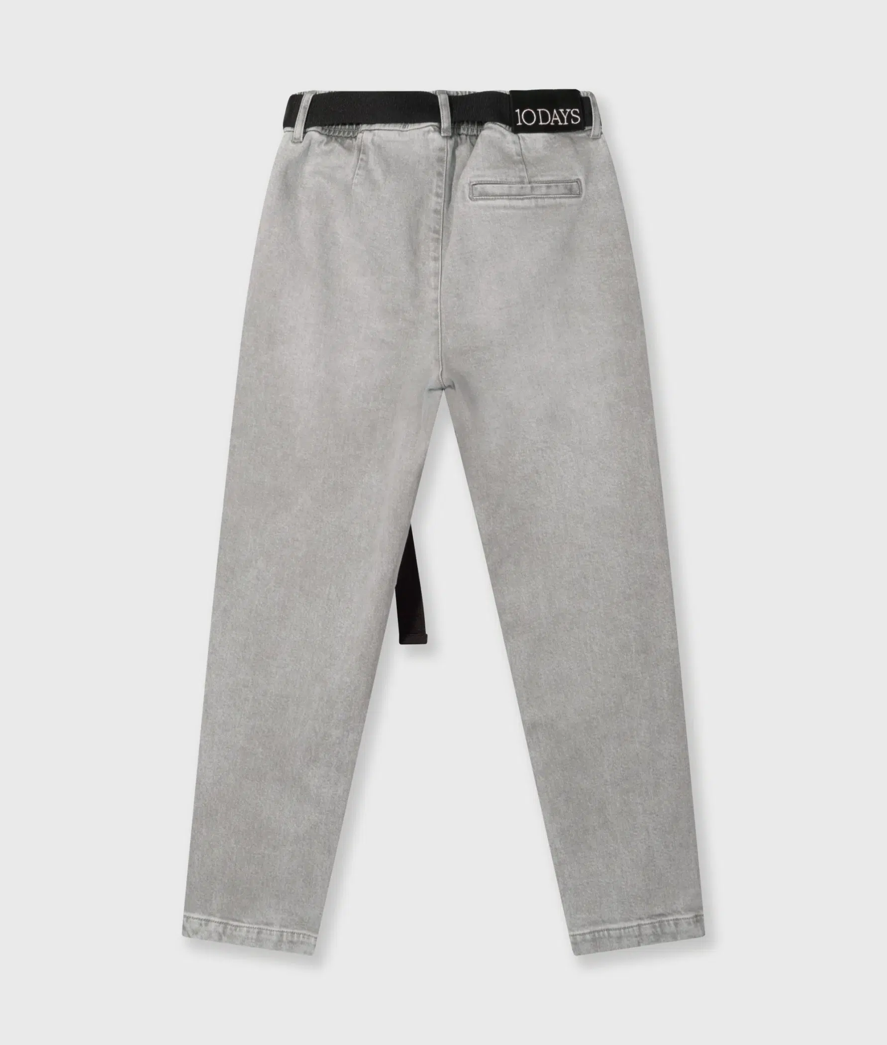 10DAYS Jeans “Belted Pants Denim” grau – Bild 4
