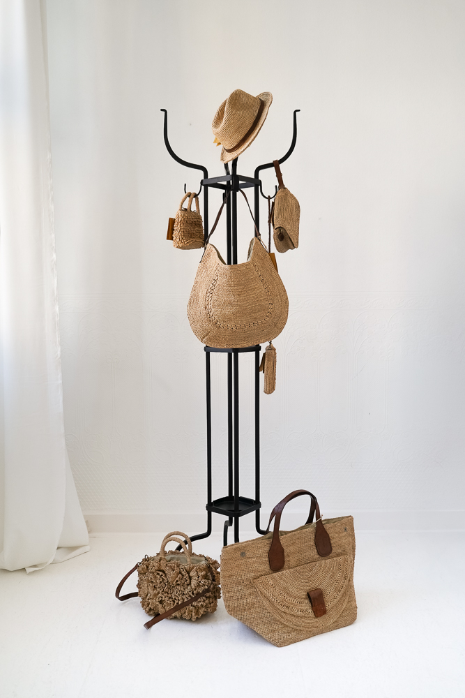 IBELIV Raffia Tasche “Meva” Tea – Bild 3