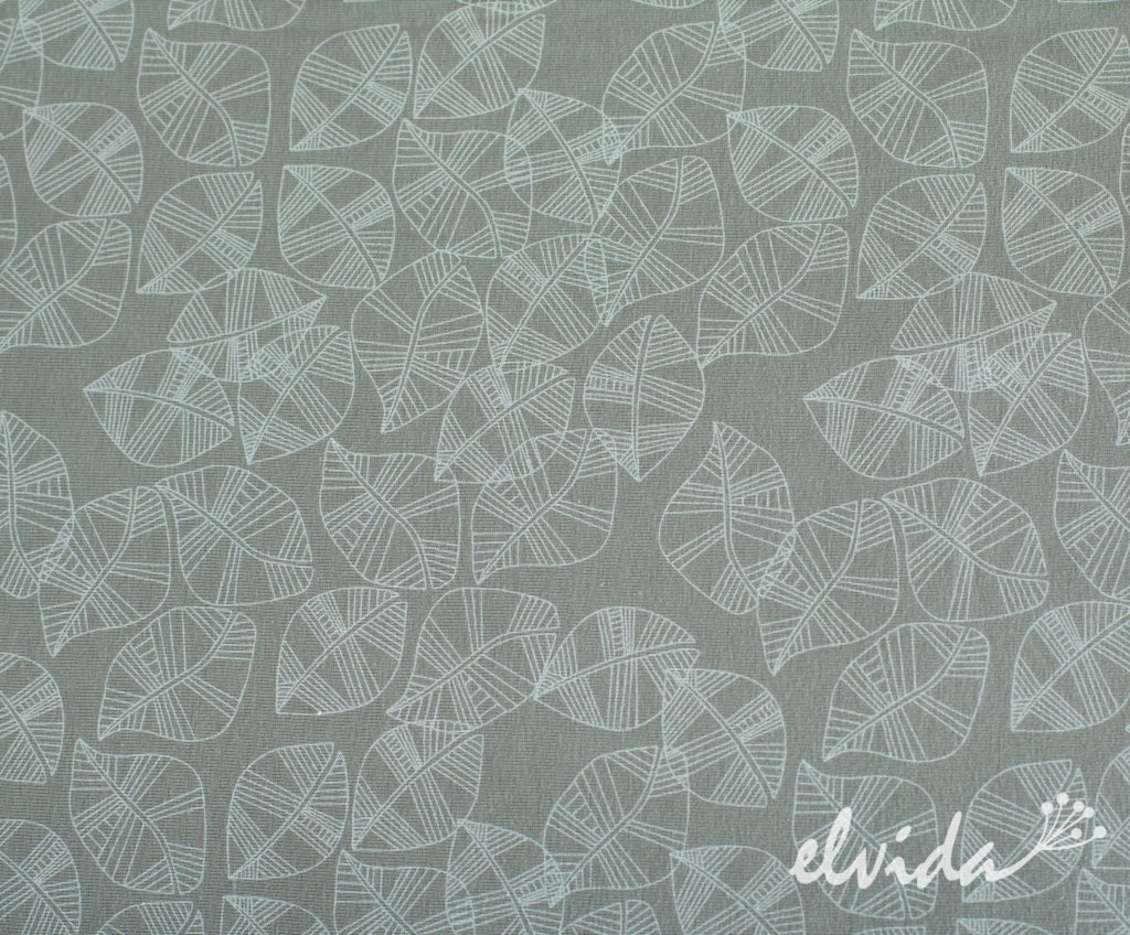 Jerseystoff Blätter