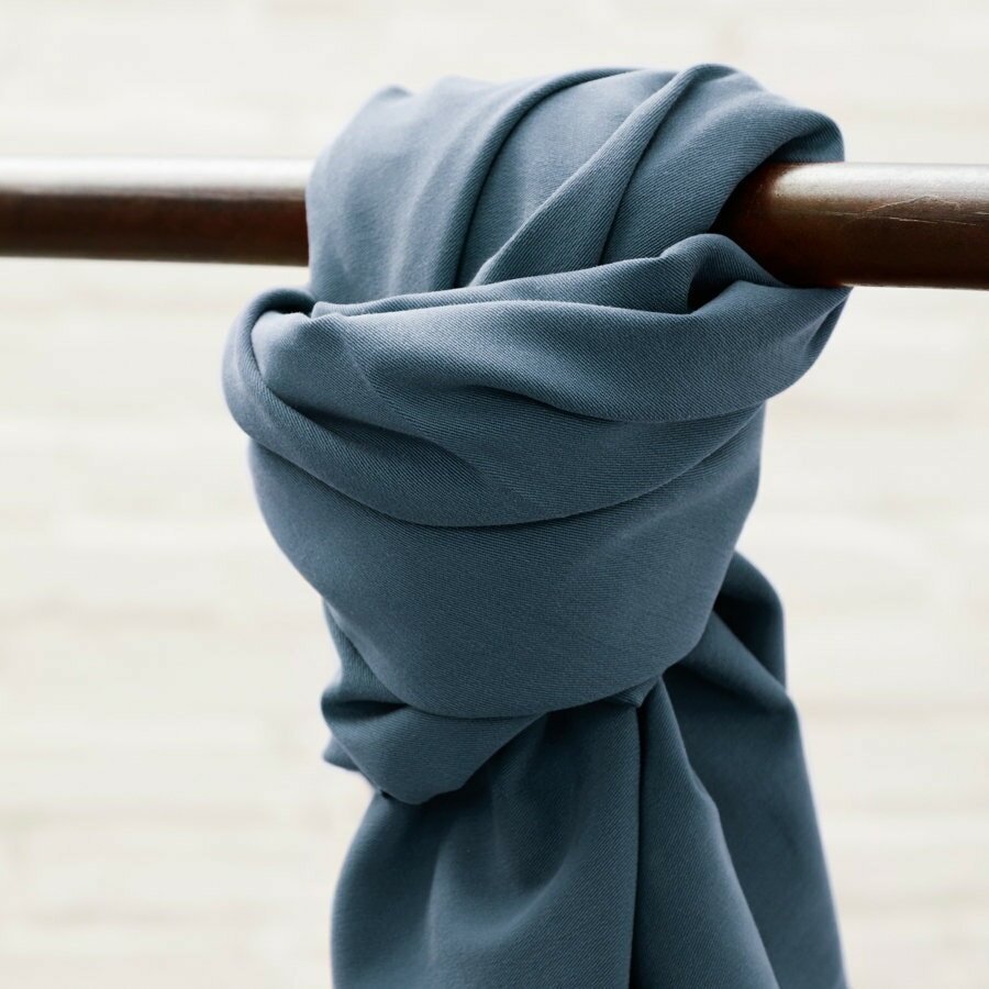 Tencel Stretch Twill by MeetMILK DUST BLUE