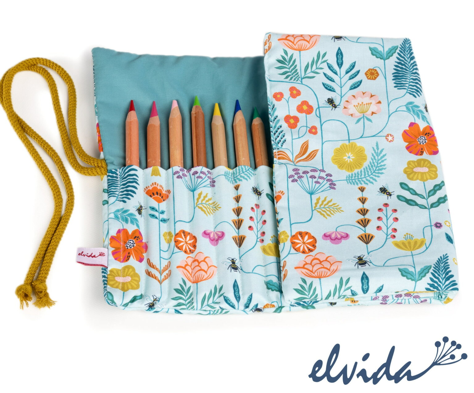 Stifterolle Stiftemappe Blumenmeer – Bild 2