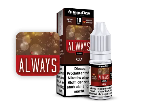 Innocigs Always Cola 3mg Liquid