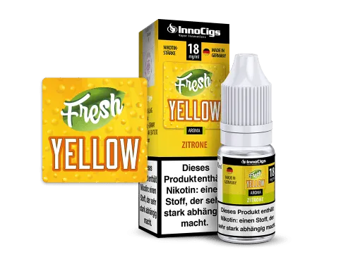 Innocigs Fresh Yellow Zitrone Liquid 3mg