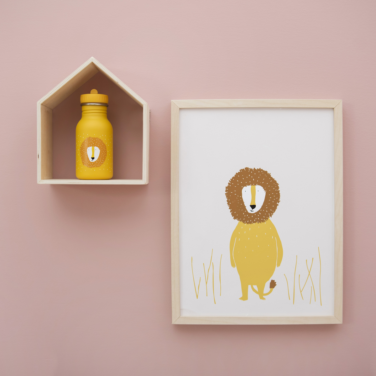 TRIXIE – Kindertrinkflasche aus Edelstahl – 350ml – MR. LION – Bild 5