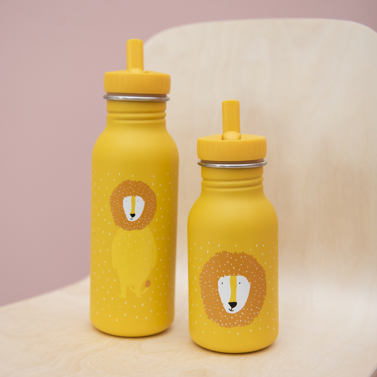 TRIXIE – Kindertrinkflasche aus Edelstahl – 350ml – MR. LION – Bild 8