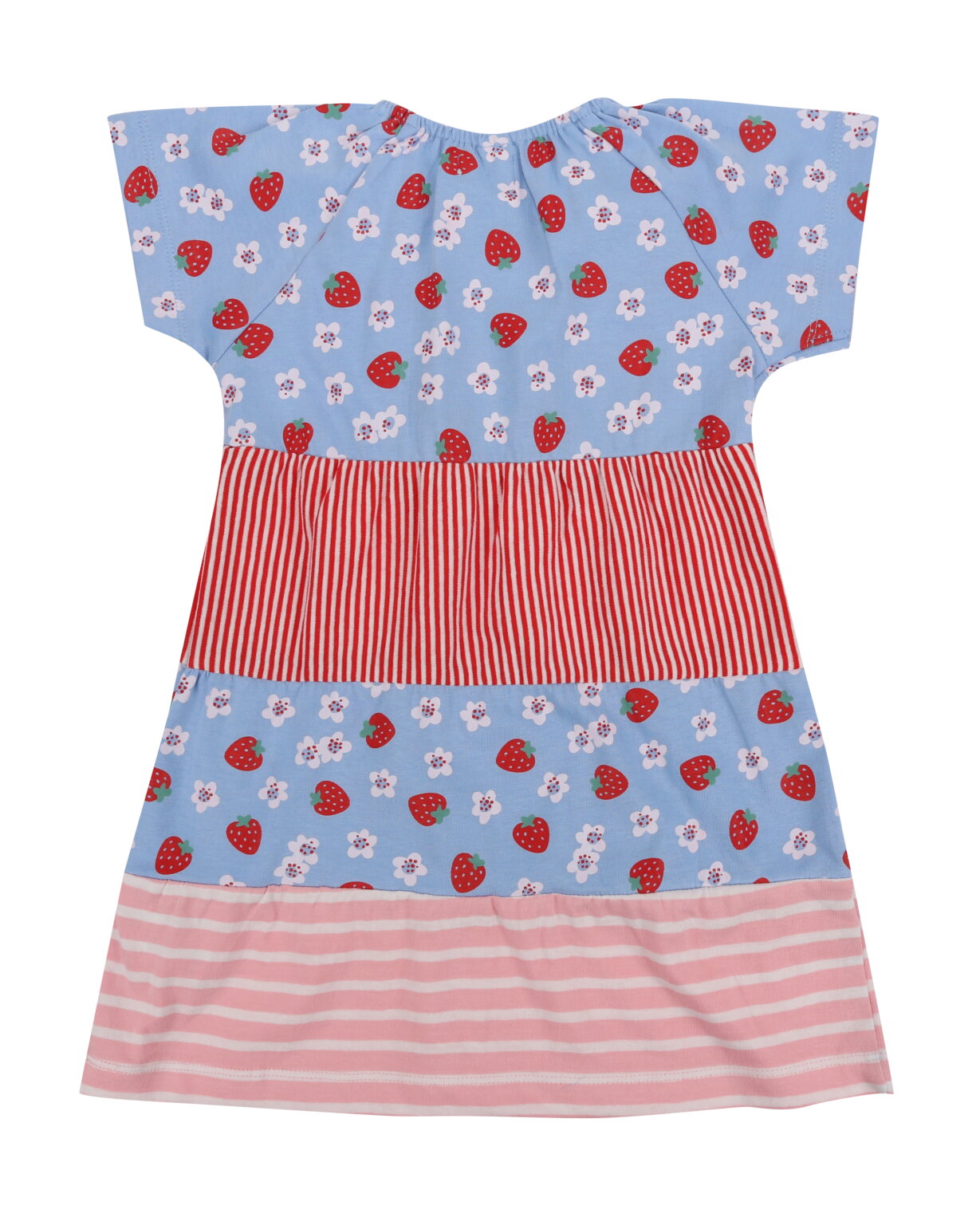 Bio Kleid Stufenkleid Erdbeere von Lilly and Sid – Bild 2